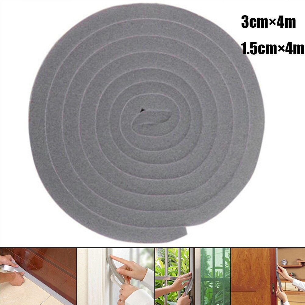 Selfadhesive Foam Seal Strip Door Window Aircon Gaps Sealing Strips Wind Leakage Stickers