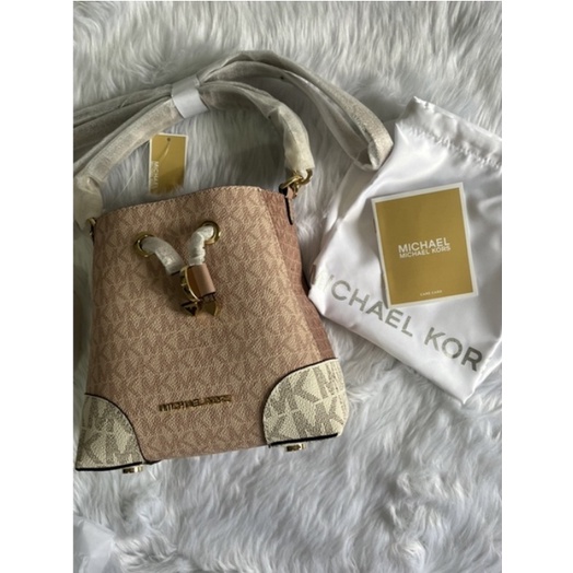 Authentic Michael Kors Mercer Gallery ExtraSmall Logo Crossbody Bag