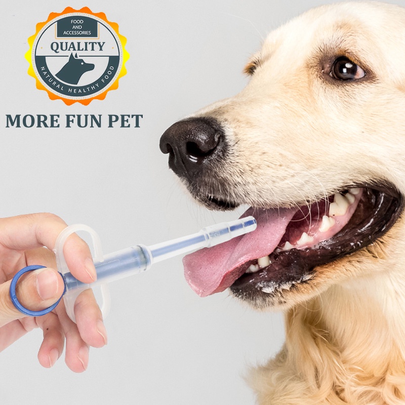 Pet Medicine Feeder Push Cartridge Medicine Feeder Dog Cat Medicine