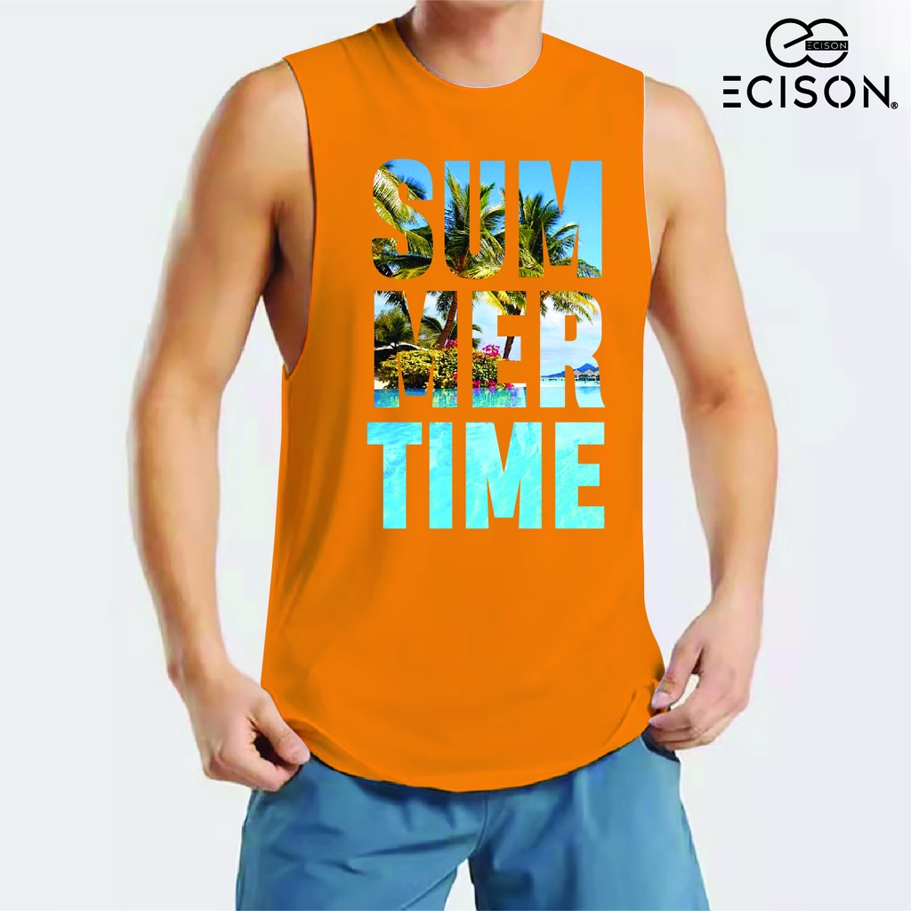 HIGH QUALITY tank top summer sando for men cotton korean vest gym