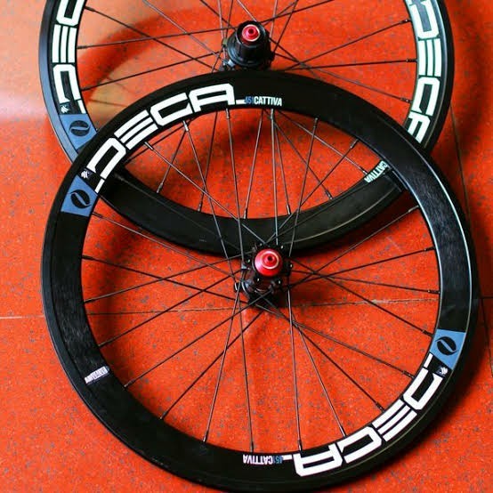 Deca Rims 16 20 Folding Bike Wheel Rims Sticker Decal Shopee Philippines