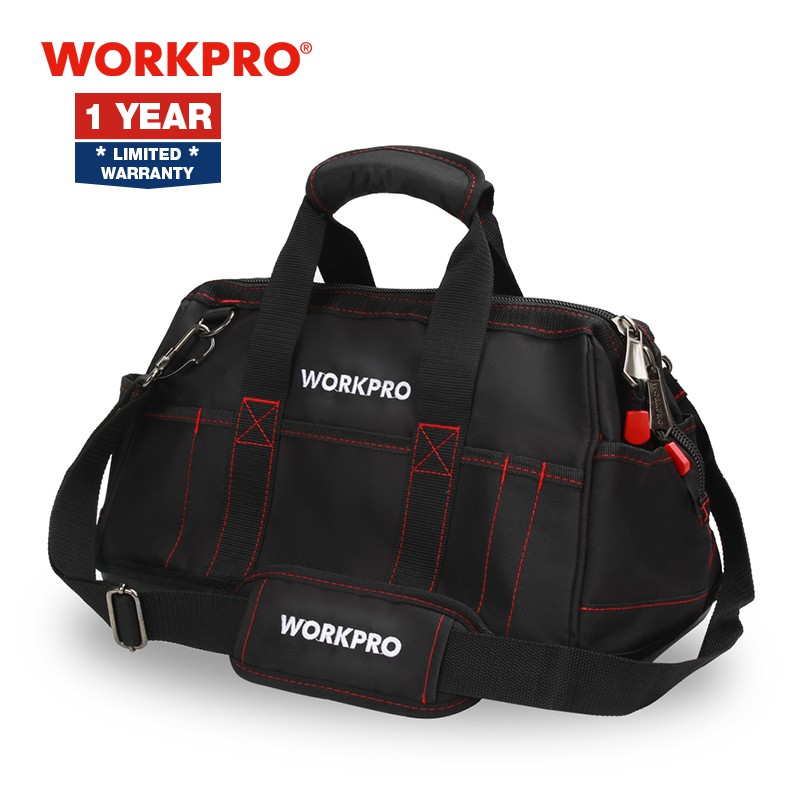 Workpro 16 Inches Tool Bag Multifunctional Bags For Tools Hardware