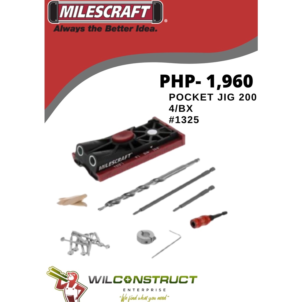 MILESCRAFT POCKET JIG 200(1325) Shopee Philippines