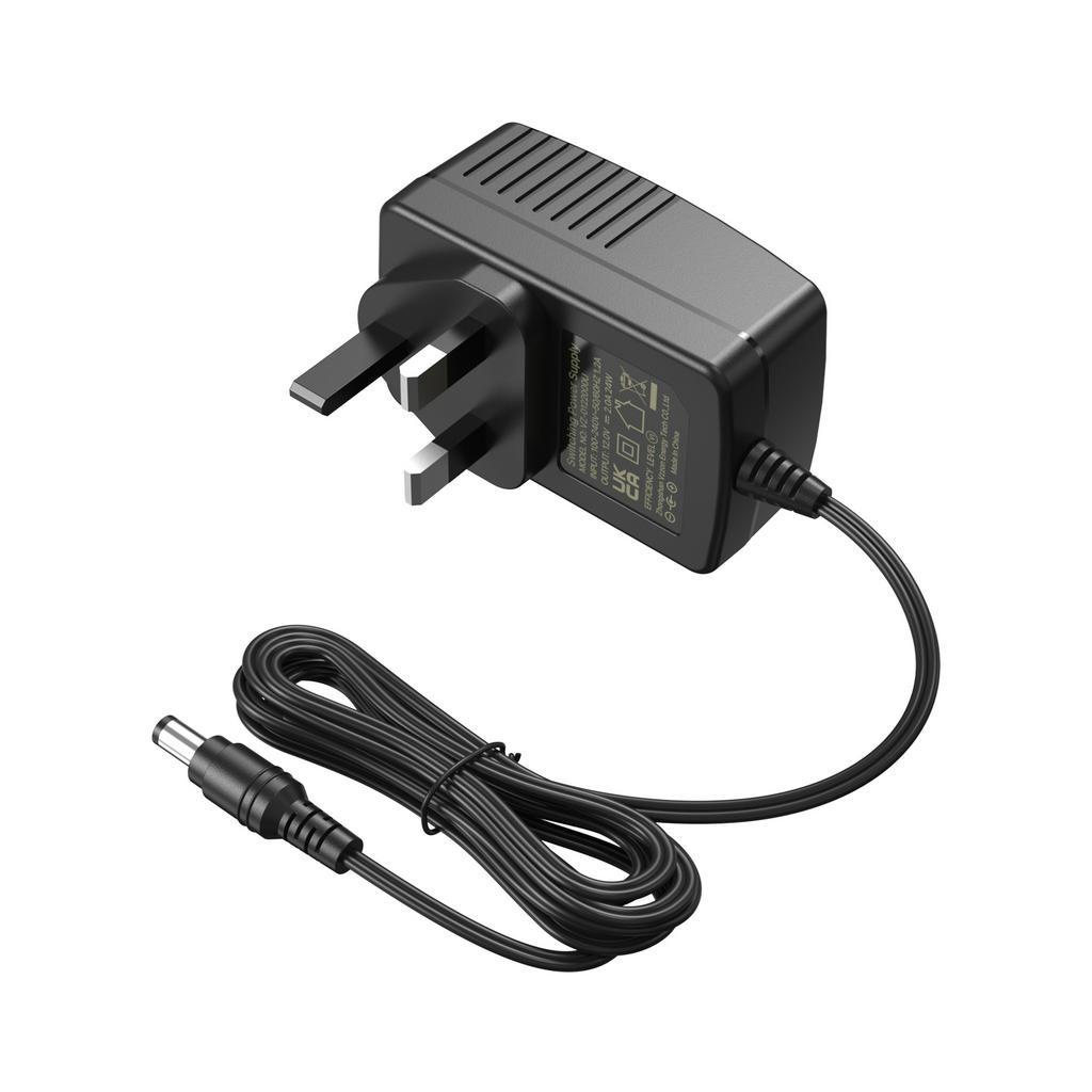 ZOSI 12V Power Supply 1A/2A AC DC Adapter 3 Pin UK Plug For CCTV Camera