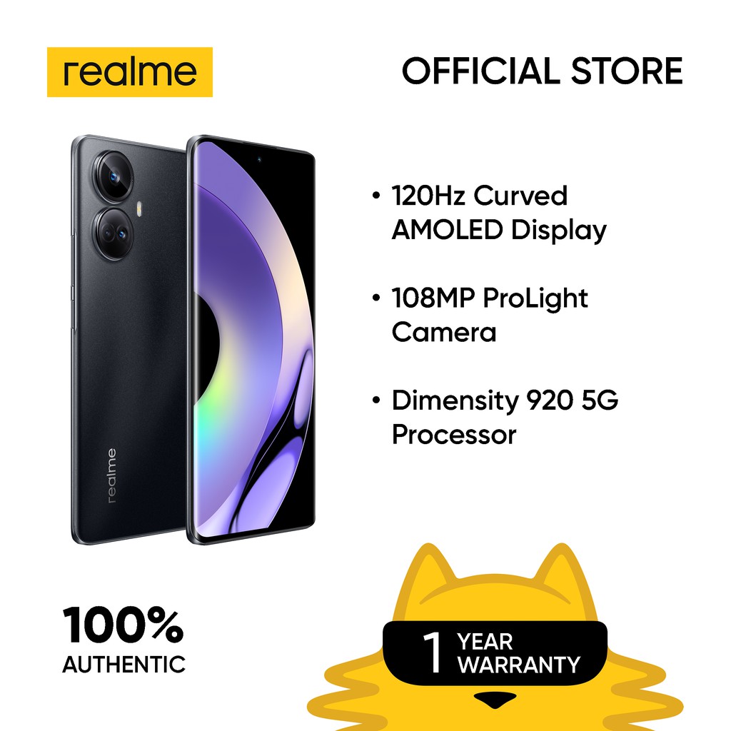realme 10 Pro+ 5G (8+8GB RAM, 128GB ROM) Shopee Philippines