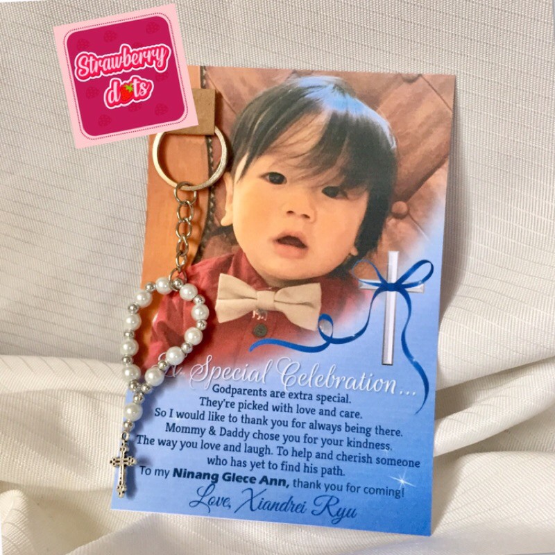 1pc Baptism Christening Souvenirs Giveaways Shopee Philippines