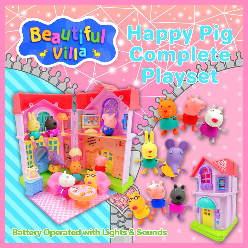 Peppa Pig Doll house Dream House Complete Playset Toys for Kids Toys