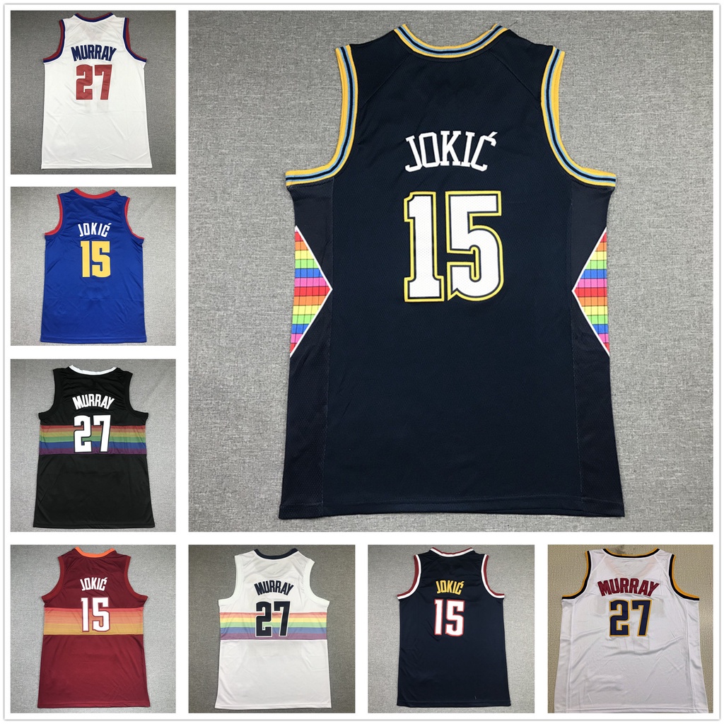 Mens Youth American Basketball Nikola Jokic Jerseys Jamal Murray 2022