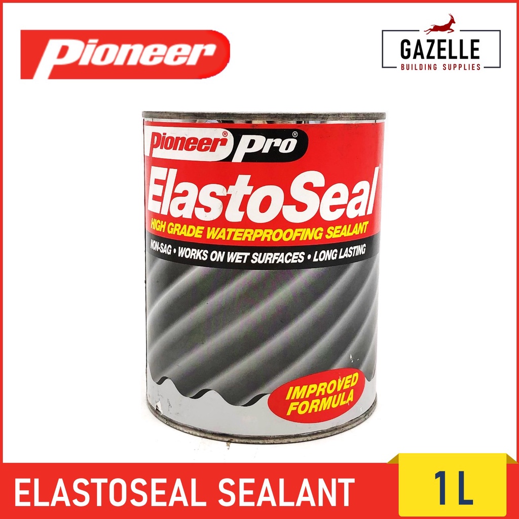 PIONEER ElastoSeal High Grade Waterproofing Roof Sealant 1L Shopee Philippines