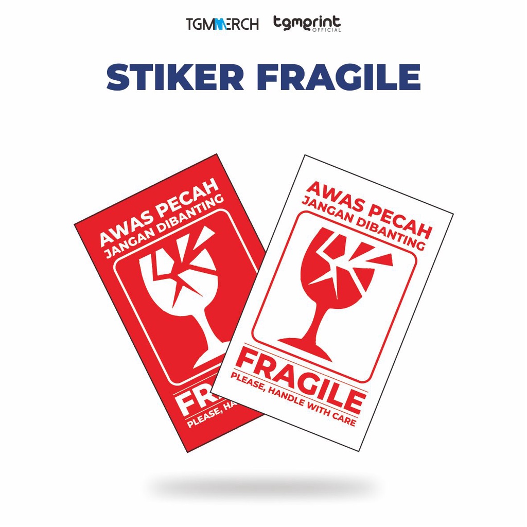 Fragile Sticker (Broken) | Shopee Philippines