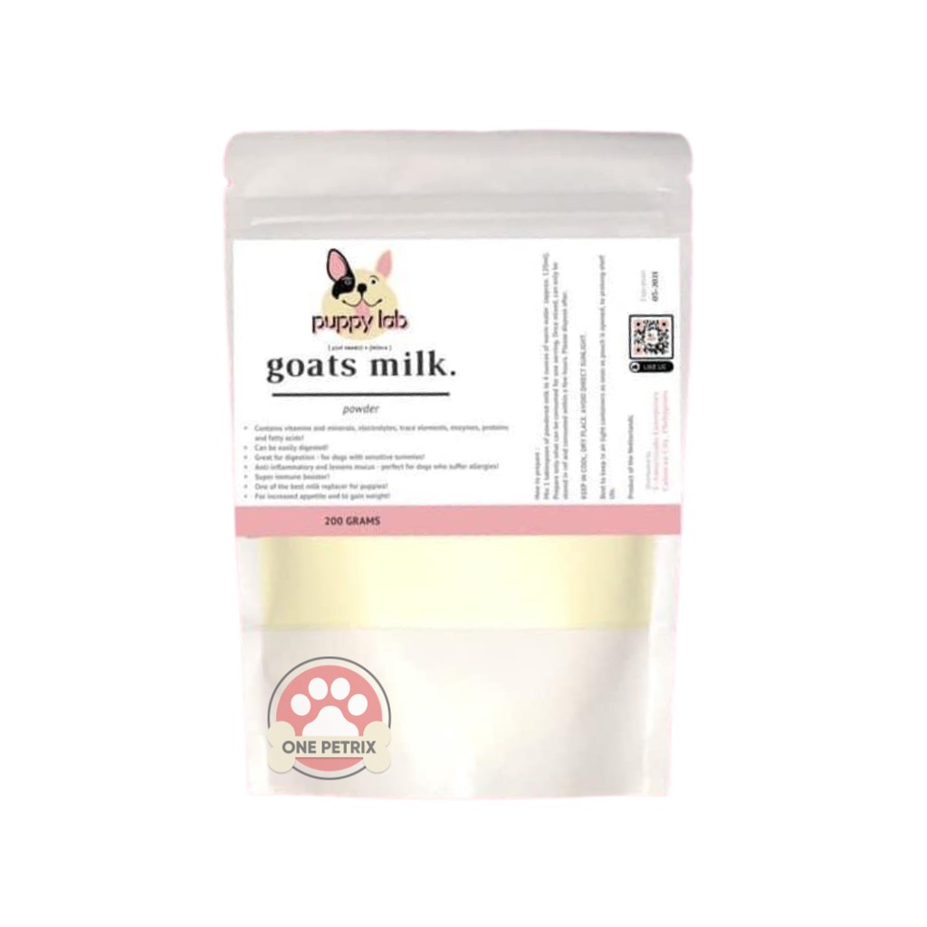 Puppy Lab Goats Milk 200G (For Dogs, Cats, Hamsters and Bunnies