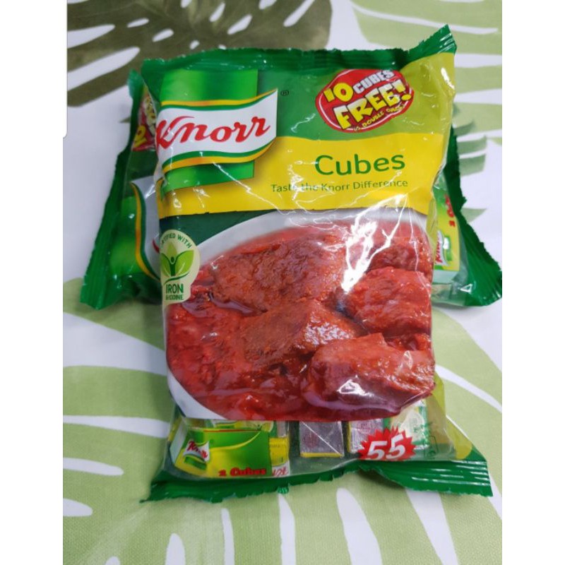 Knorr Chicken Cubes (50pc) Shopee Philippines
