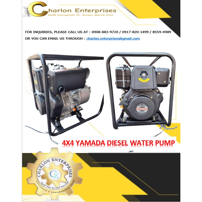 4X4 YAMADA DIESEL WATER PUMP Shopee Philippines