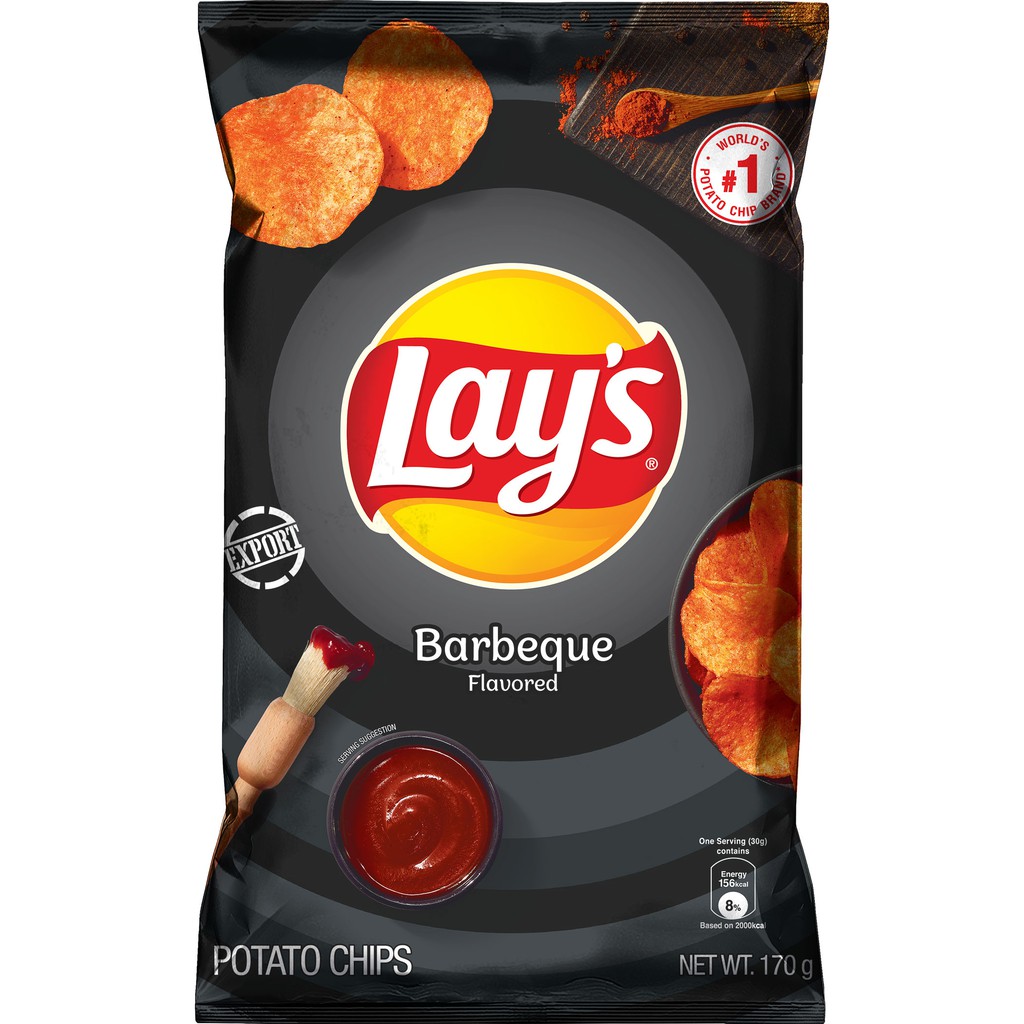 Lay's Barbecue Potato Chips 170g Shopee Philippines