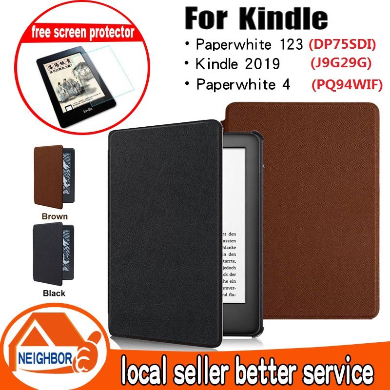 【FREE Screen Protector】Amazon Kindle Paperwhite 1/2/3/ Kindle 10th