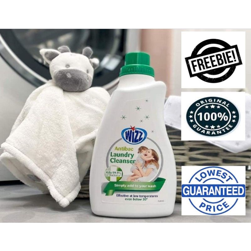 Wizz Antibacterial Laundry Cleanser 1L Shopee Philippines
