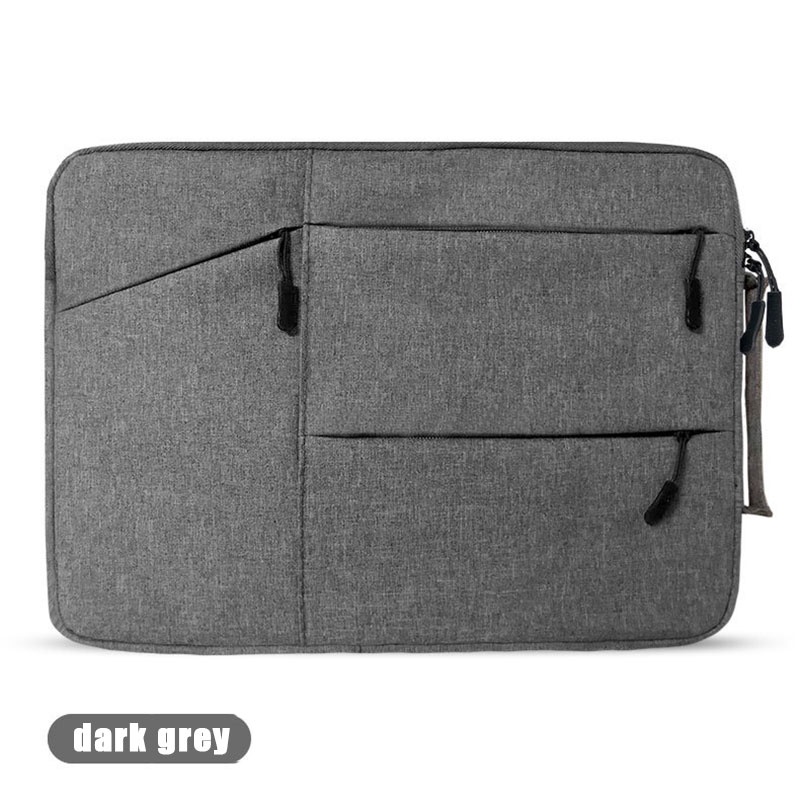 Laptop Pouch 14/15.6 Inch Multiple Pockets Laptop Sleeve Bag Water Repellent Shockproof Handbag