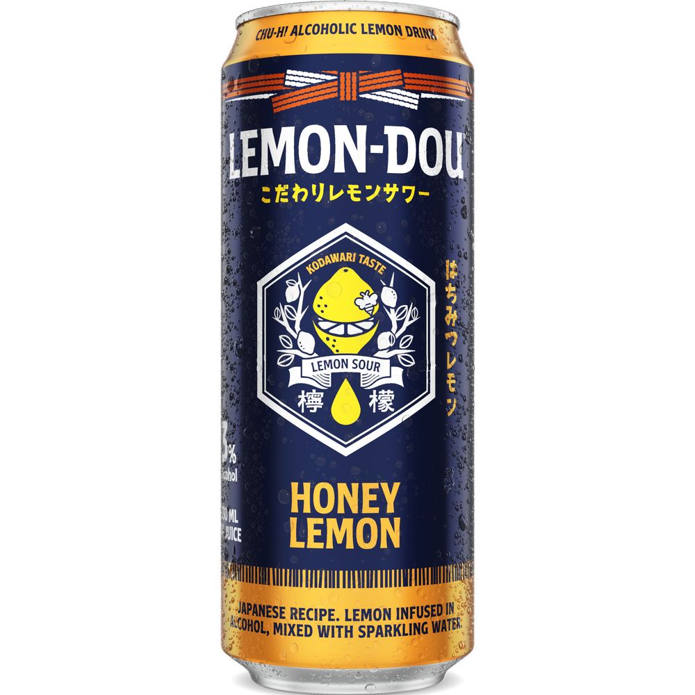 LemonDou Honey Lemon Chuhi 330mL Can Shopee Philippines