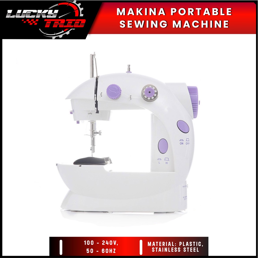 MAKINA Portable Dual Speed Double Thread Electric Sewing Machine