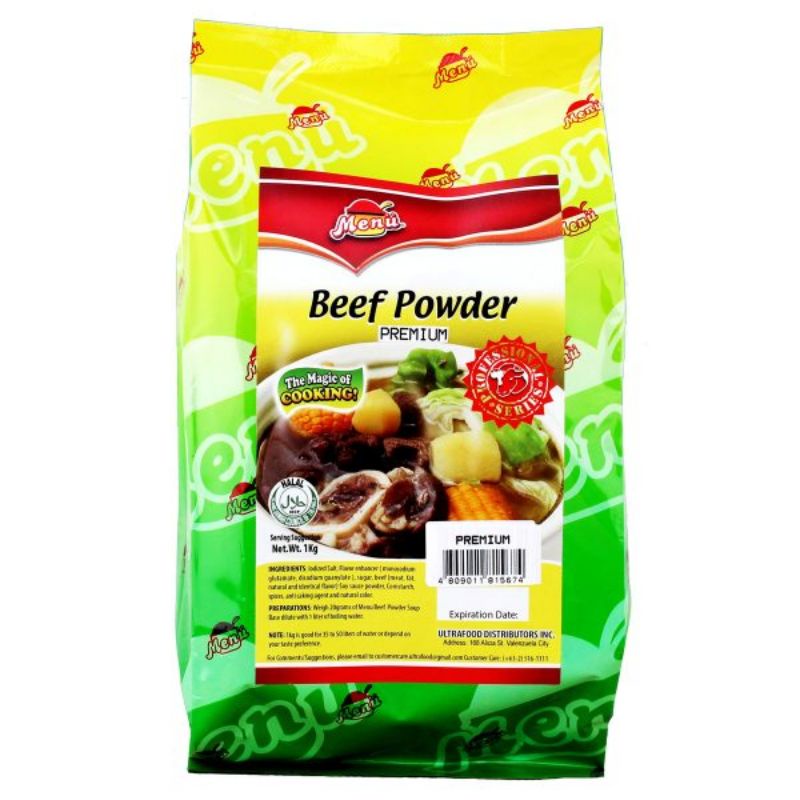 Menu Beef Powder Seasoning Premium 1kg Shopee Philippines