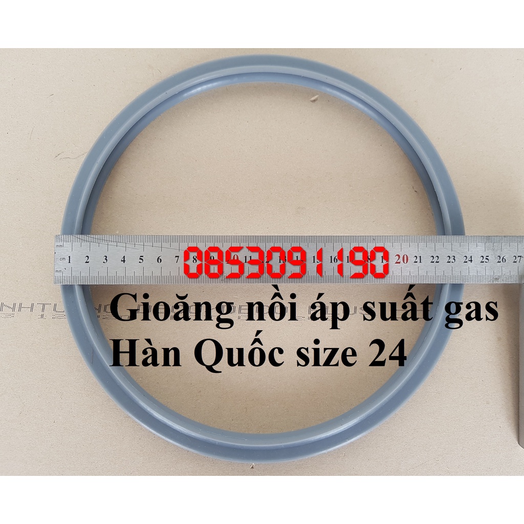 Genuine Korean Pressure Cooker Rubber Gasket 2 size 22.24Cm For 36