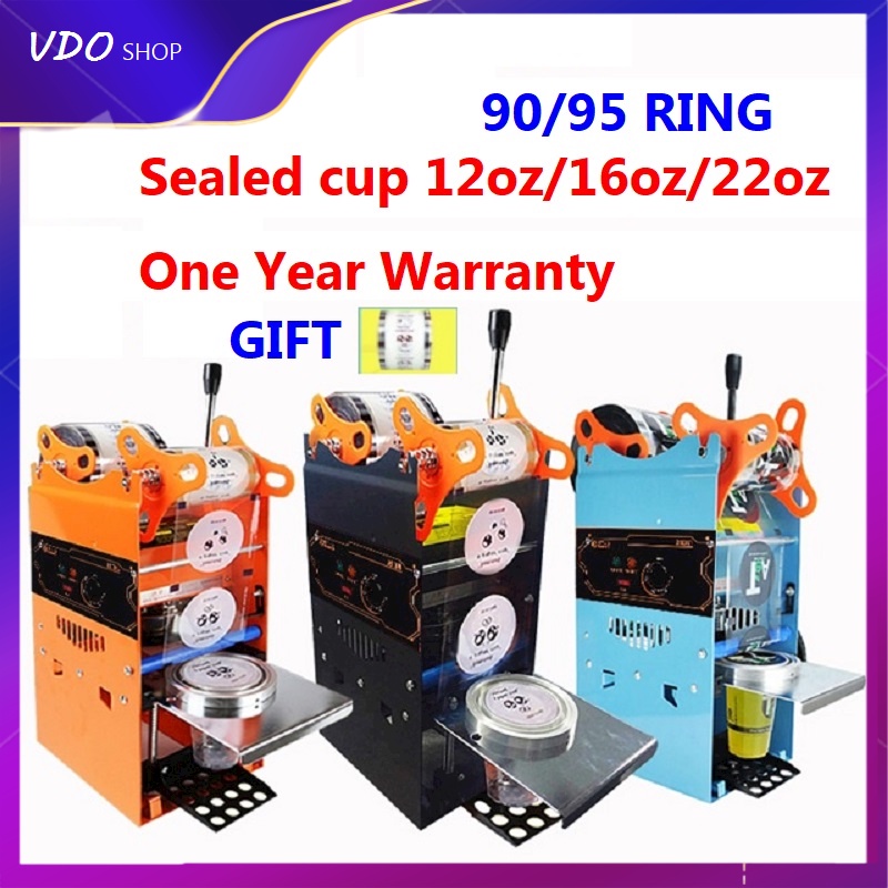 VDO Heavy Duty Manual Cup Sealer Cup Sealing Machine Verly Coffee Boba