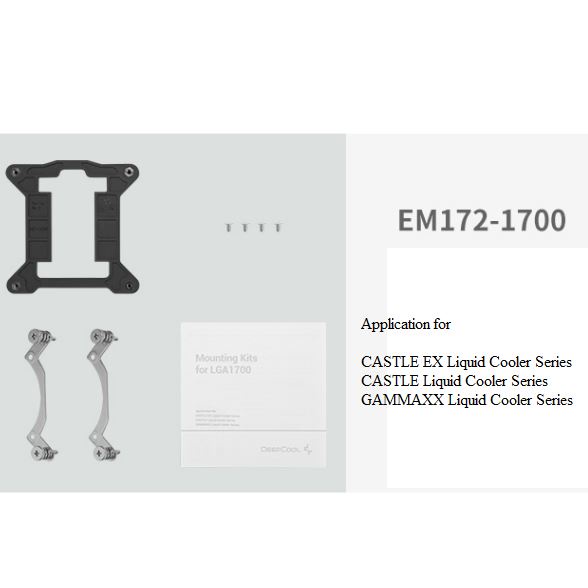 DEEPCOOL bracket mounting kit EM002/EM072/EM172/EM316 for LGA1700 AMD