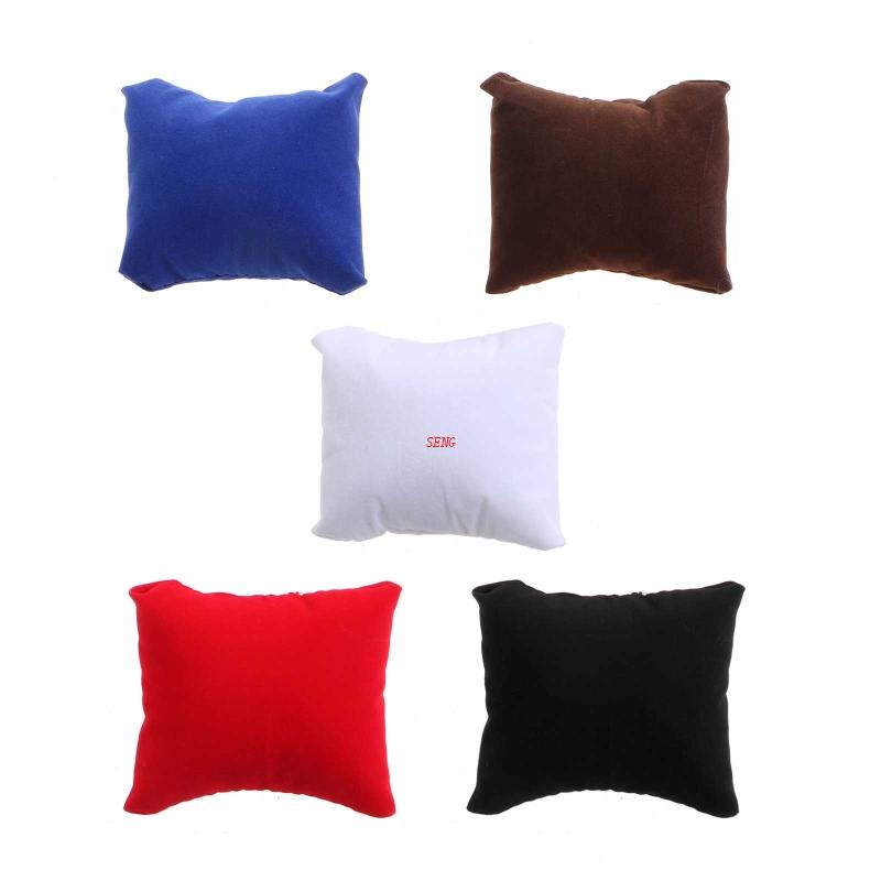 seng 10 Pcs Velvet Bracelet Pillow Multicolor Jewelry Pillow Watch Bracelet Cushion Shopee