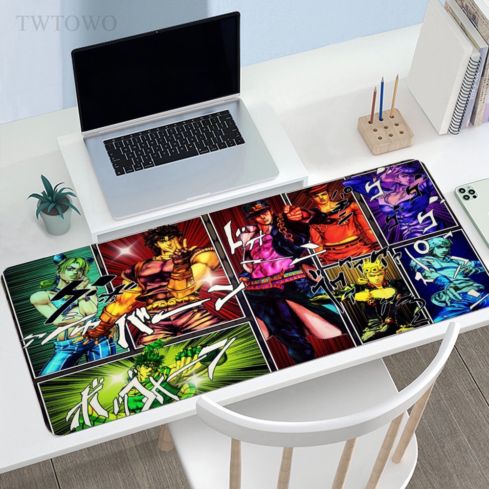 Anime Jojo Bizarre Adventure Mouse Pad Gamer XXL Custom Home MousePads