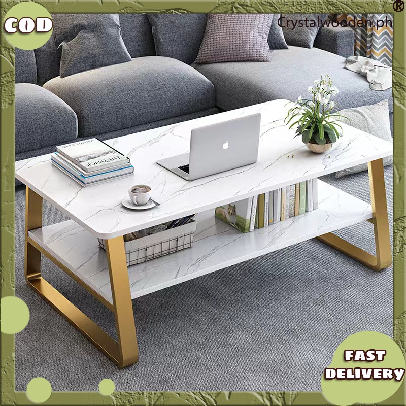 COD 2Tier Modern Wooden Veneer Table Sofa Tea table Beside TATAMI desk