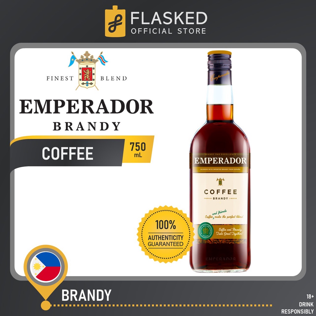 Emperador Coffee Brandy 750mL Shopee Philippines