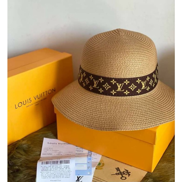 LOUIS VUITTON RATTAN HAT (TOP GRADE QUALITY) Shopee Philippines