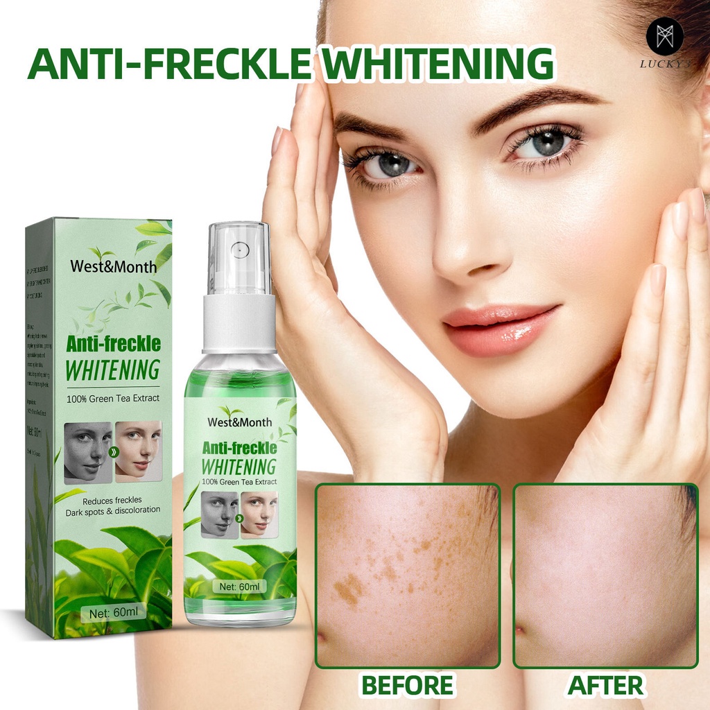 West & Month Green Tea Skin Desalination Spot Desalination Dull Colors