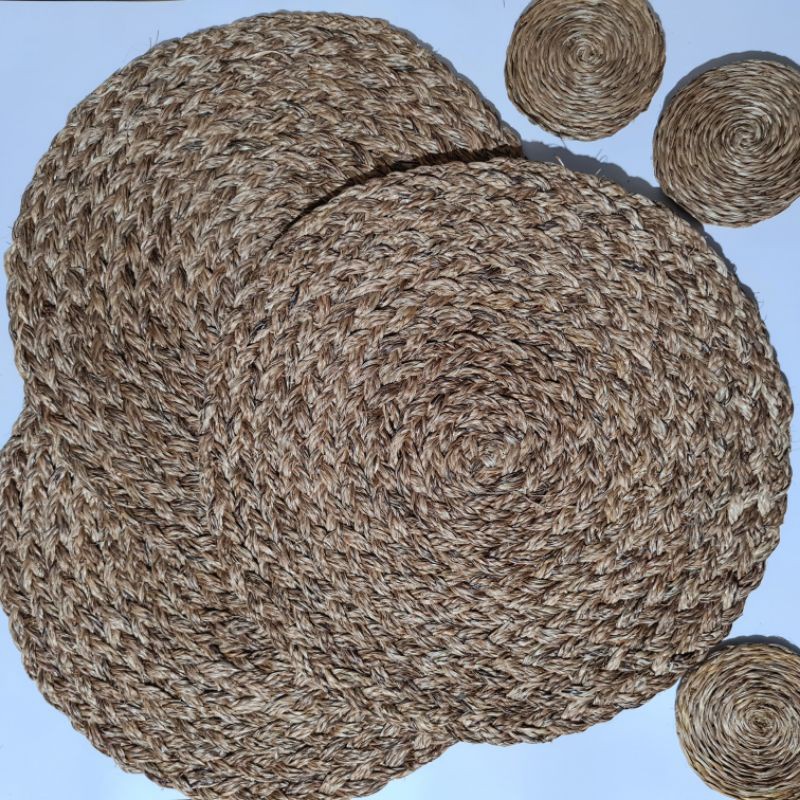 Round Abaca Placemat (17 Inches) Shopee Philippines