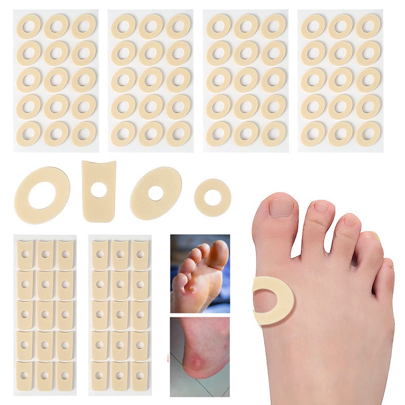 Toe Foot Protectors Pads Bunion Callus Cushions Shoes Heel Pad 15PCS