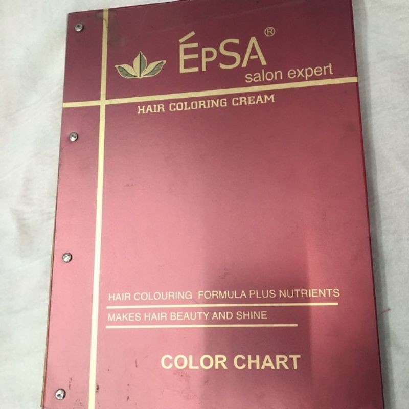 Epsa Hair Color Chart