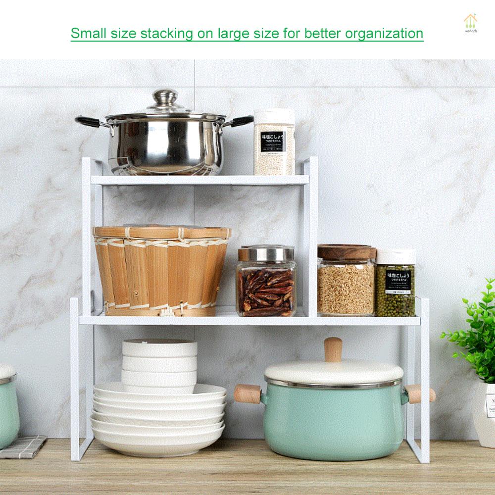 Wohoph Storage Shelf Organizer Kitchen and Counter Shelf