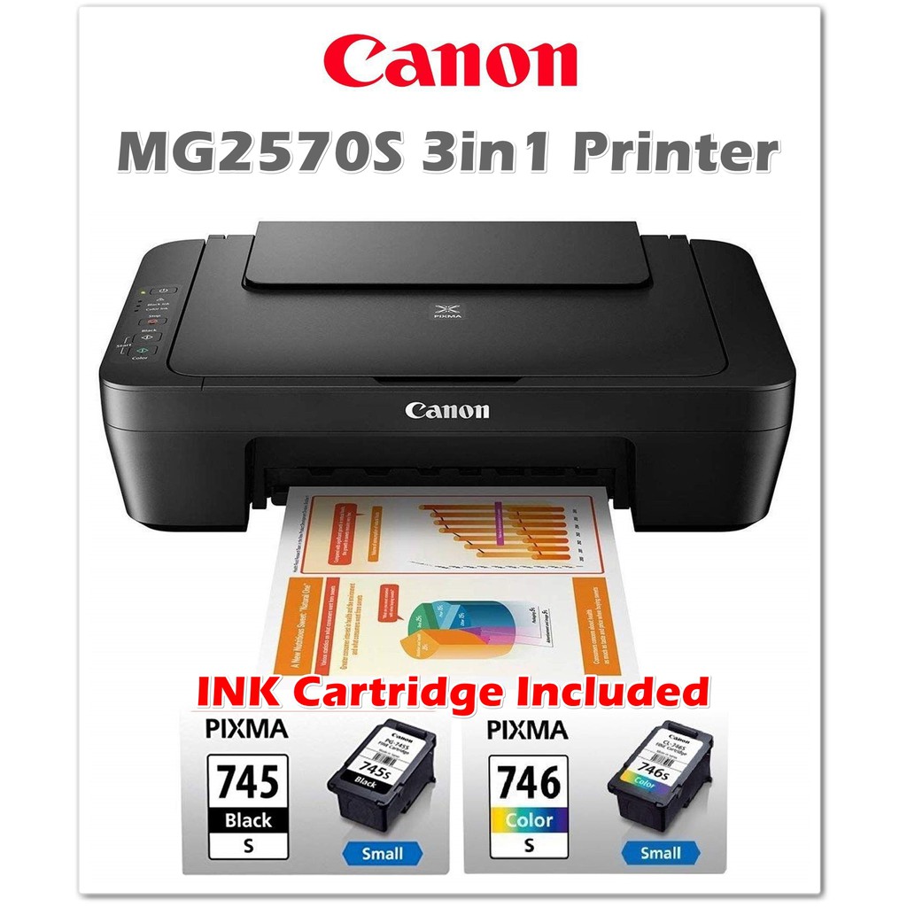 Canon MG2570S Colour Multifunction Inkjet Printer Shopee Philippines
