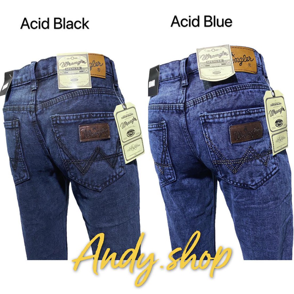 Pants Maong For Men's Jeans Acid wash COD Shopee Philippines