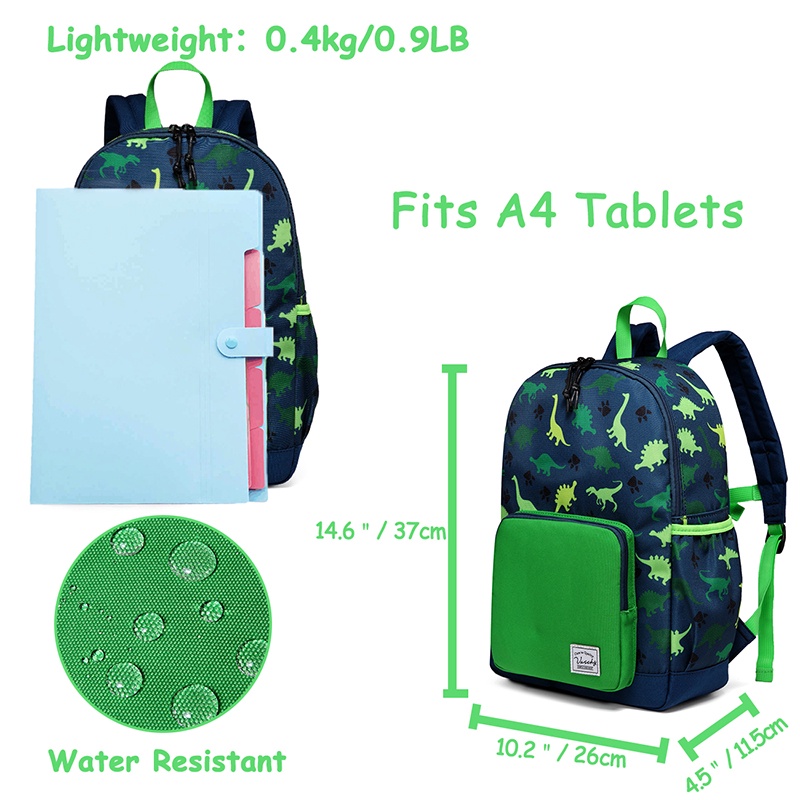 VASCHY Children Backpack Kids School Bags Kindergarten Preschool