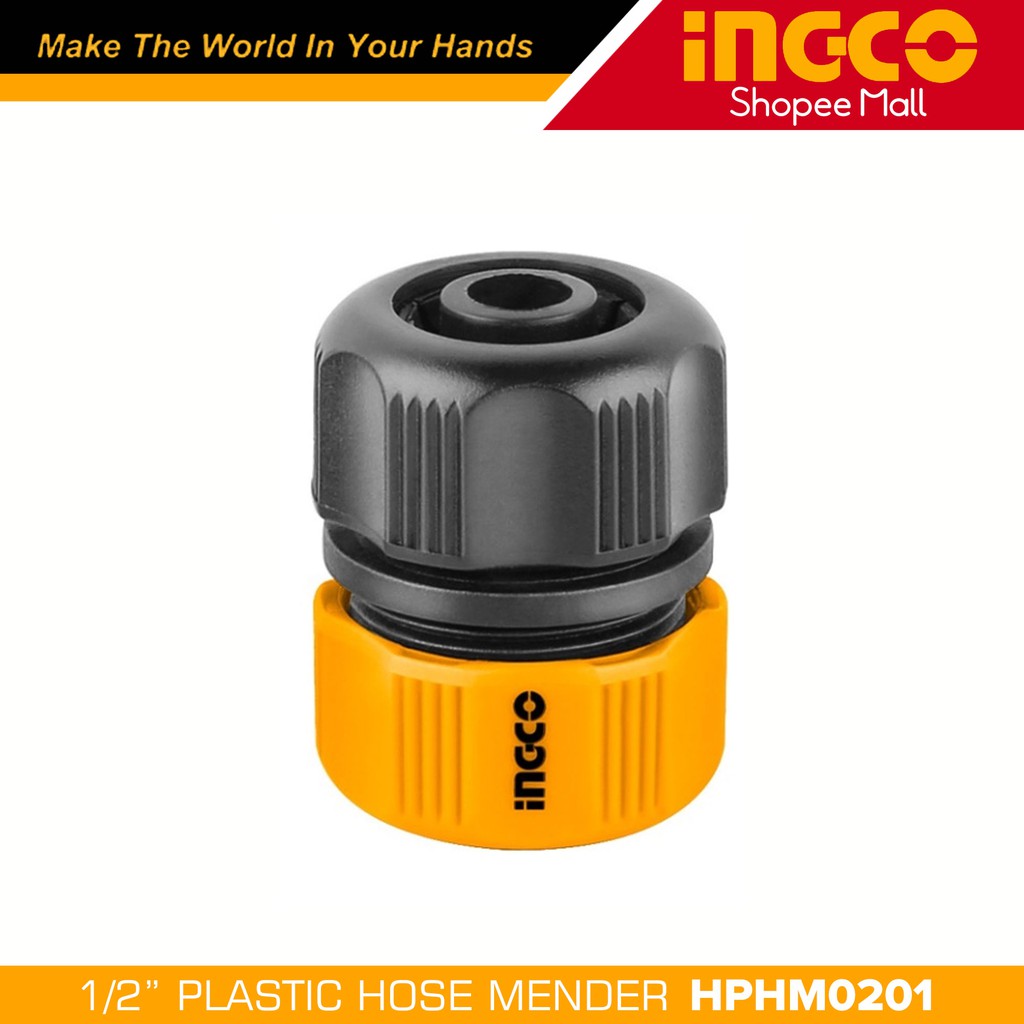 Ingco Plastic Hose Mender Connector 1/2Inch Hphm0201 IHT Shopee