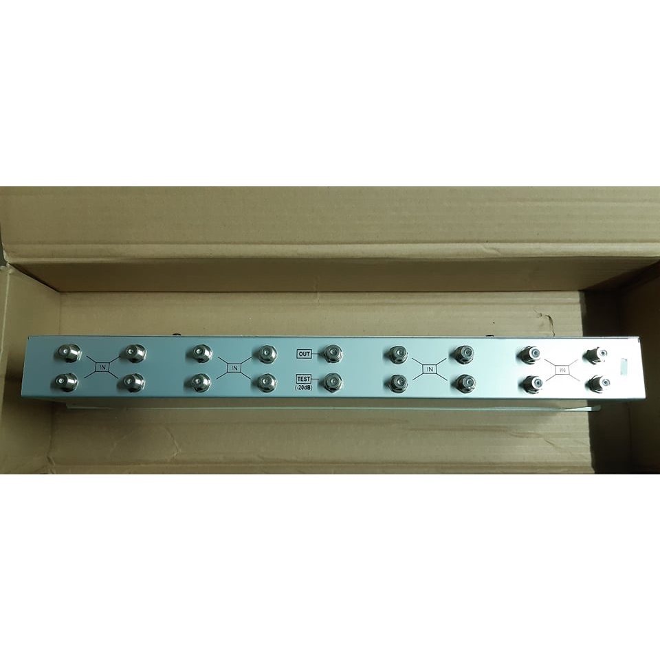 Broadband Mixer Combiner 16 Channel Passive RF Modulator HeadEnd Analog