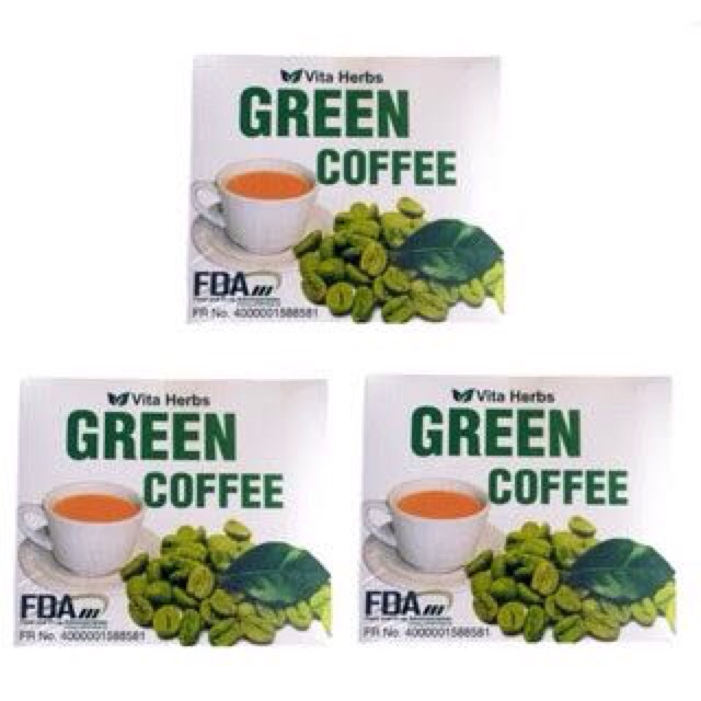 Vita Herbs Green Coffee 10 sachets*21g Shopee Philippines