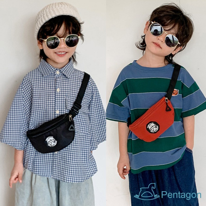 Children Shoulder Belt Bags For Kids Boys Waist Bag Baby Boys