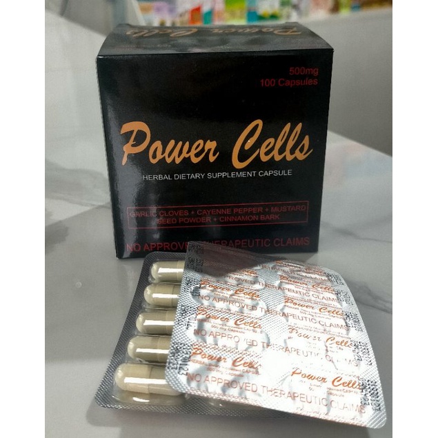 Power Cells Herbal capsule *Sold per 20PCS Shopee Philippines