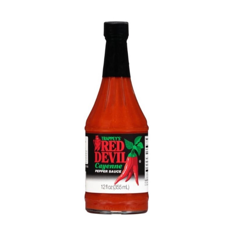 Trappey's Red Devil Cayenne Pepper Hot Sauce 177ml 355ml Shopee