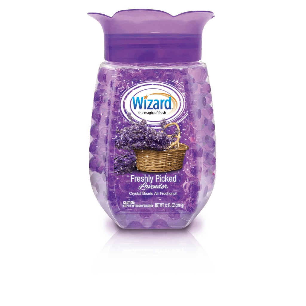 🇺🇸Wizard Freshly Picked Lavander Scented Crystal Beads Air Freshener