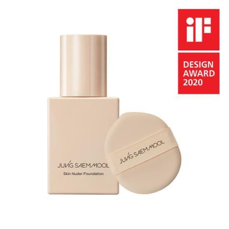 JUNGSAEMMOOL SKIN NUDER FOUNDATION (Jeong Sampul Nudede FOUNDATION) | Shopee Philippines