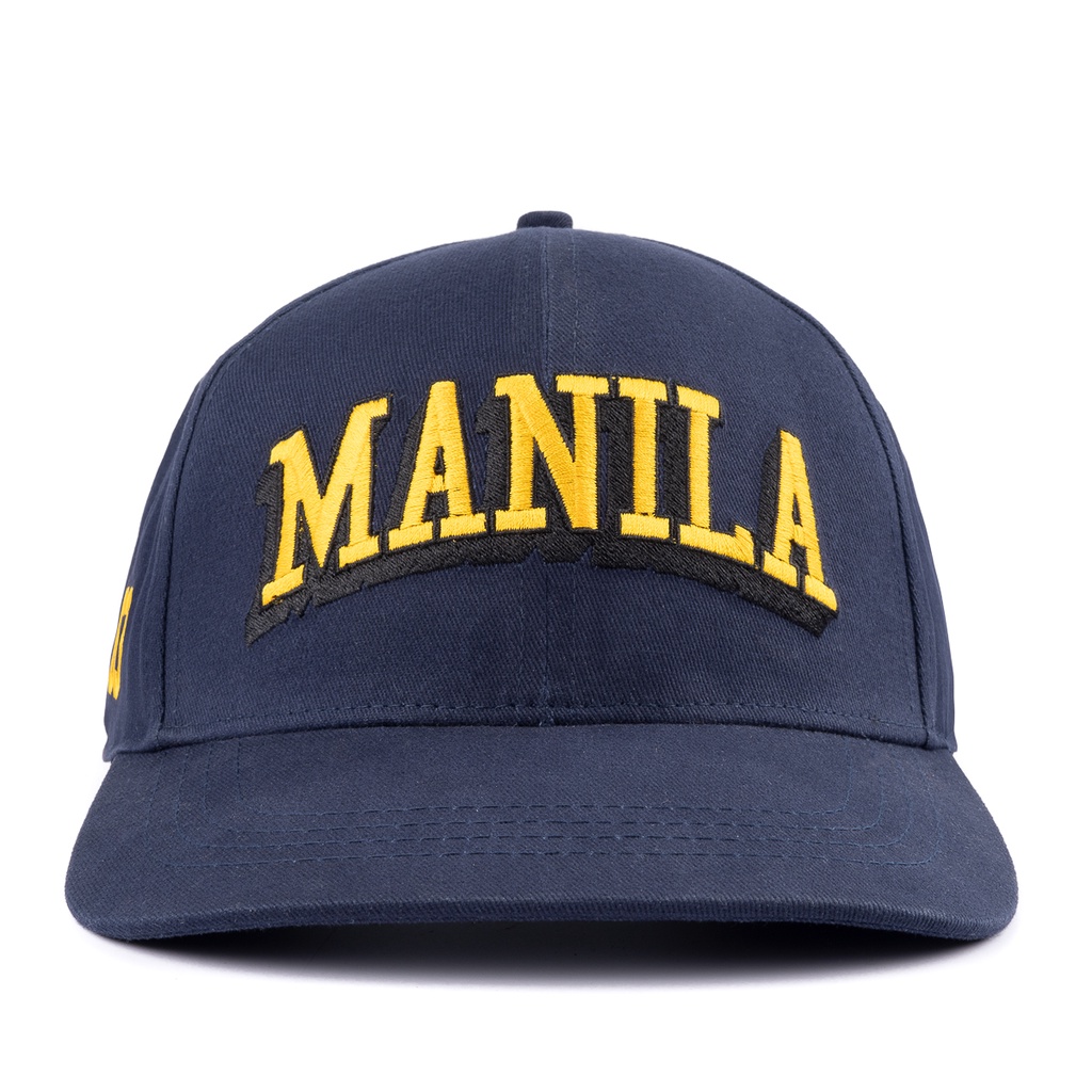insTeam Manila State 3D Cap Embroidery (Navy Blue) Shopee Philippines
