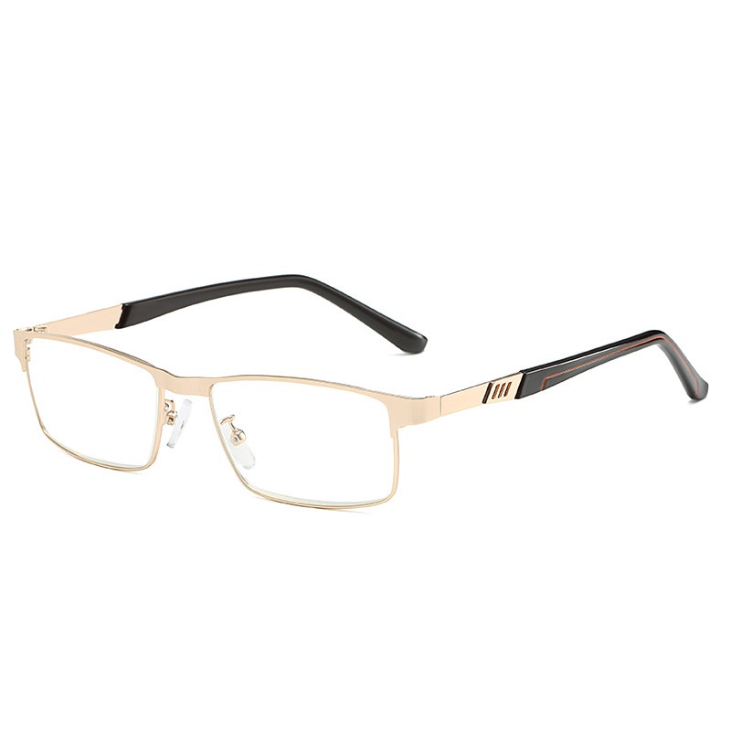Men's Reading Glasses, +0.5 To +6.0 Business Reading Lens Optical Metal
